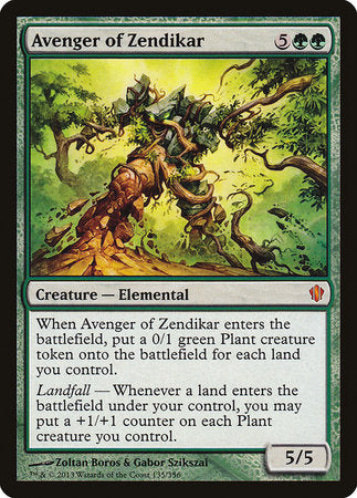 Avenger of Zendikar [Commander 2013] | Exor Games New Glasgow