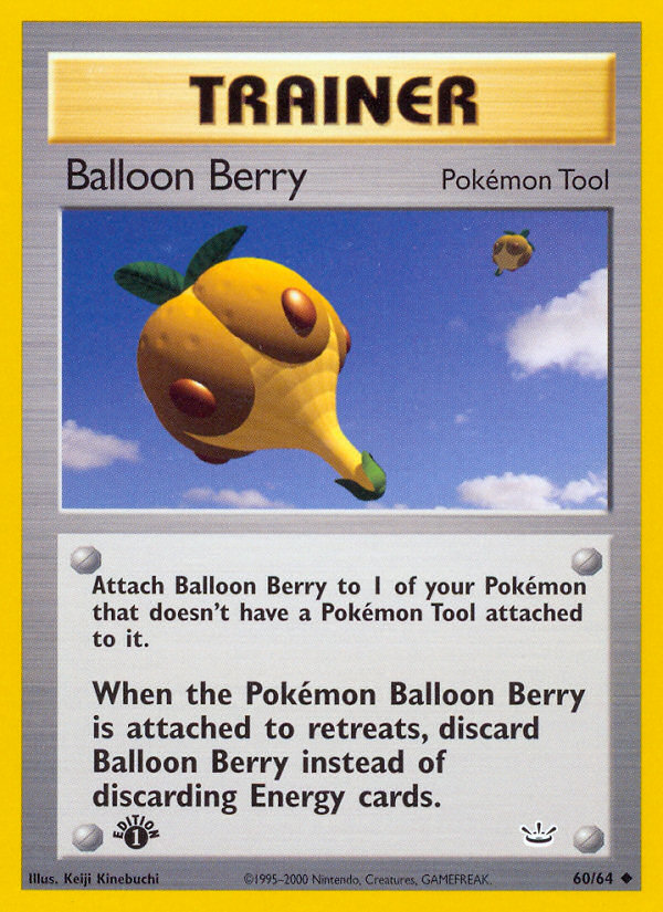 Balloon Berry (60/64) [Neo Revelation 1st Edition] | Exor Games New Glasgow