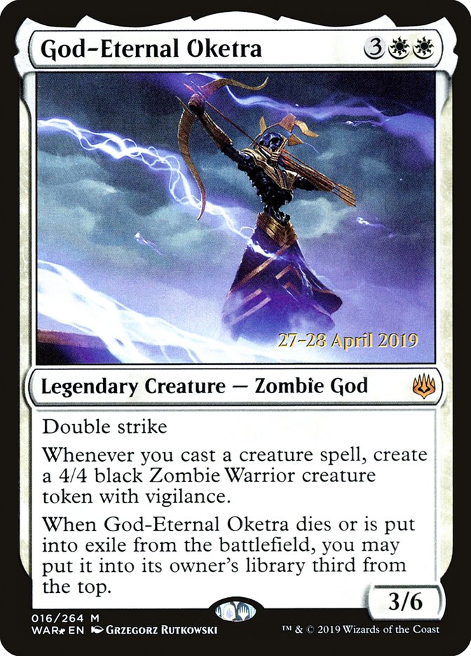 God-Eternal Oketra  [War of the Spark Prerelease Promos] | Exor Games New Glasgow