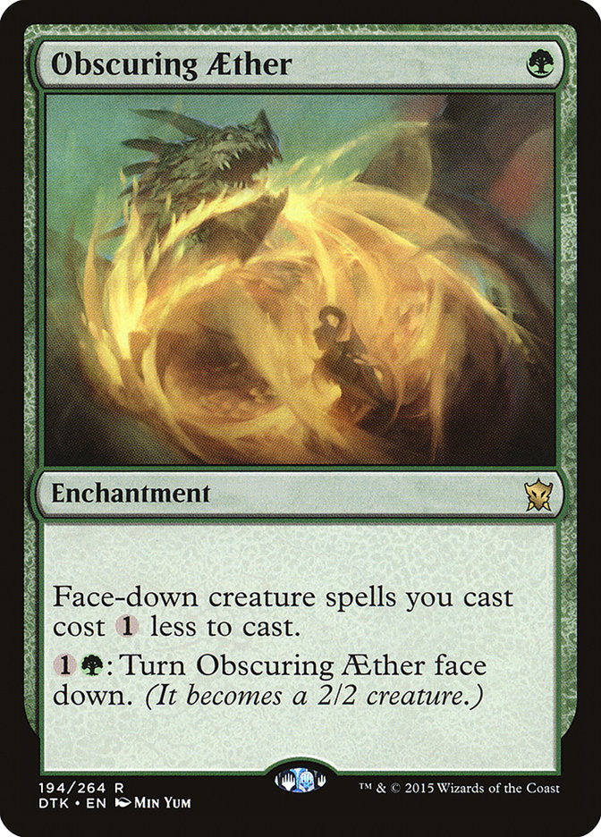 Obscuring Aether [Dragons of Tarkir] | Exor Games New Glasgow