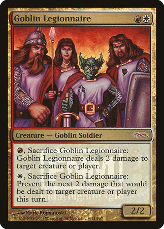 Goblin Legionnaire [Friday Night Magic 2007] | Exor Games New Glasgow