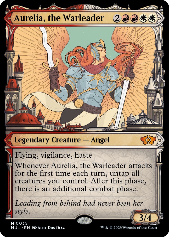Aurelia, the Warleader [Multiverse Legends] | Exor Games New Glasgow