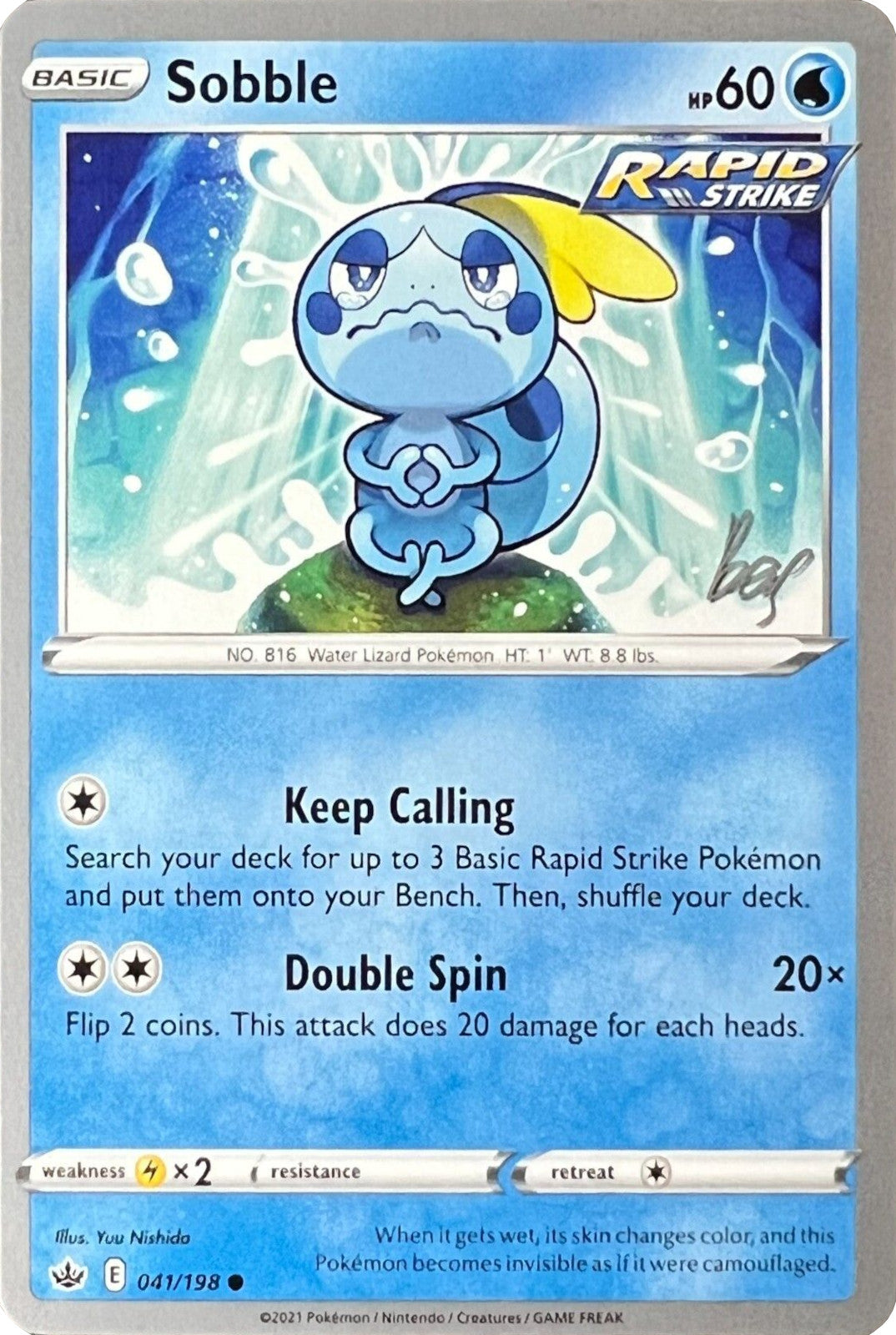 Sobble (041/198) (Cheryl Again - Sebastian Lashmet) [World Championships 2022] | Exor Games New Glasgow