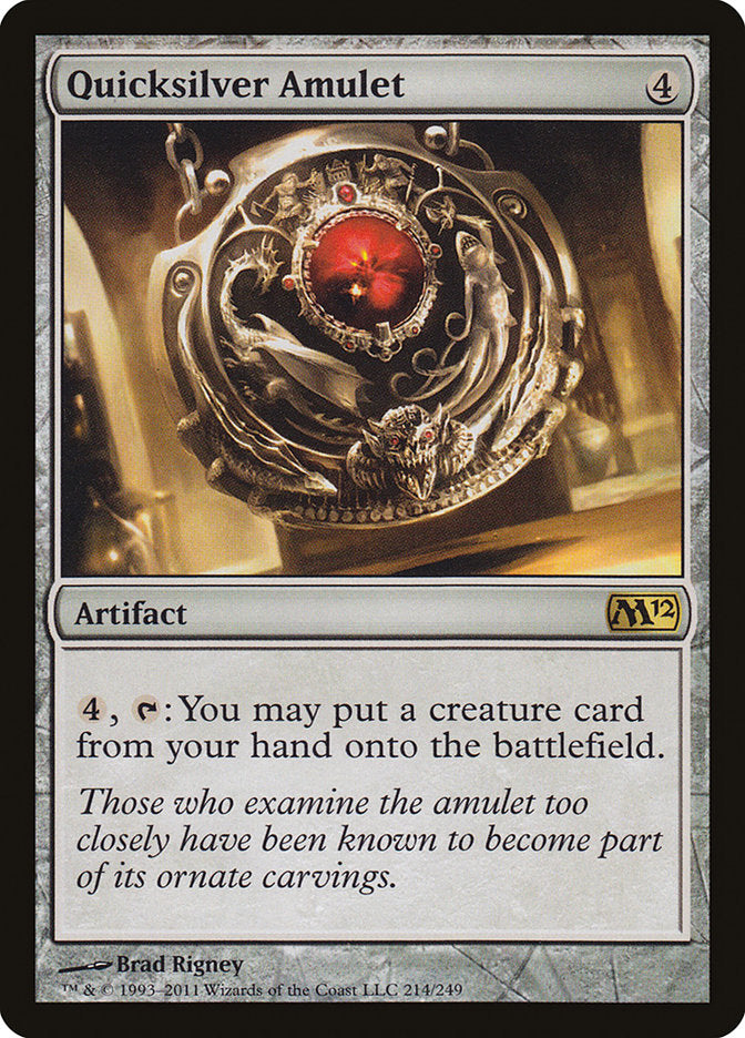 Quicksilver Amulet [Magic 2012] | Exor Games New Glasgow