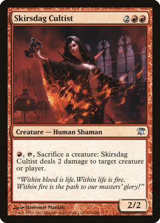 Skirsdag Cultist [Innistrad] | Exor Games New Glasgow