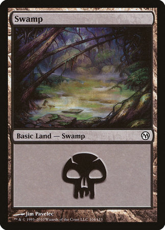 Swamp (104) [Duels of the Planeswalkers] | Exor Games New Glasgow