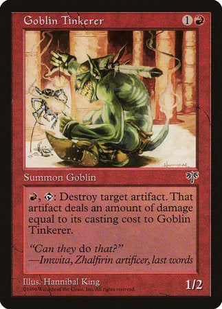 Goblin Tinkerer [Mirage] | Exor Games New Glasgow