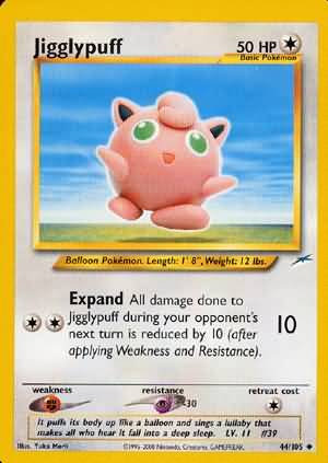 Jigglypuff (44/105) [Neo Destiny Unlimited] | Exor Games New Glasgow