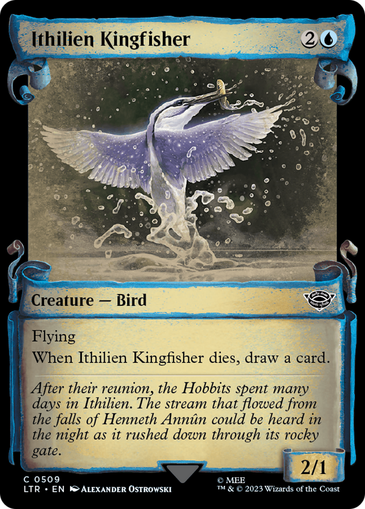 Ithilien Kingfisher [The Lord of the Rings: Tales of Middle-Earth Showcase Scrolls] | Exor Games New Glasgow