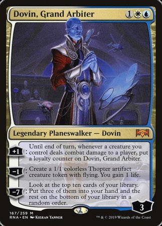 Dovin, Grand Arbiter [Ravnica Allegiance] | Exor Games New Glasgow