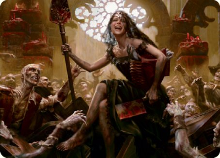 Gisa, Glorious Resurrector Art Card [Innistrad: Midnight Hunt Art Series] | Exor Games New Glasgow