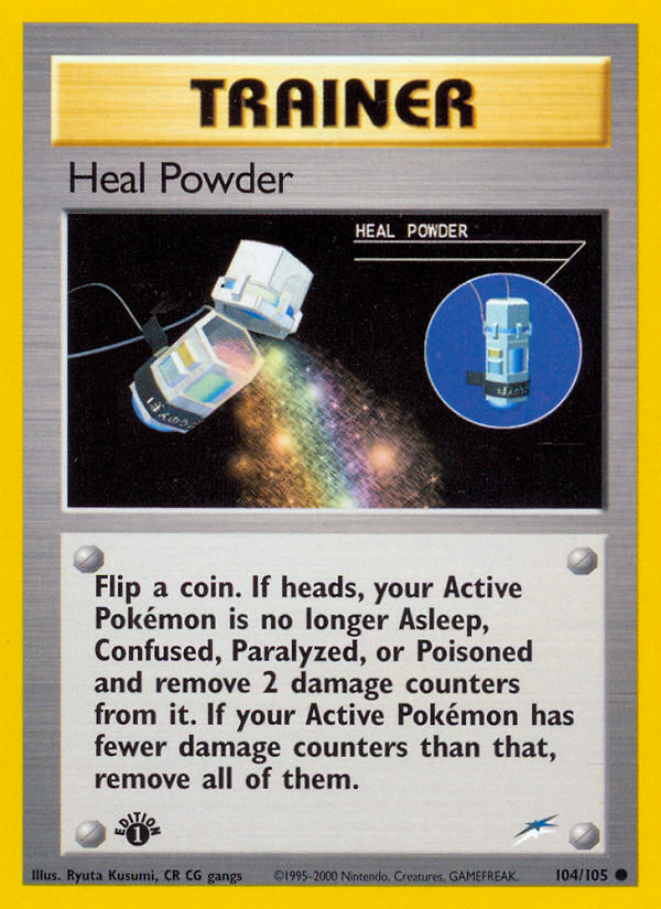 Heal Powder (104/105) [Neo Destiny 1st Edition] | Exor Games New Glasgow