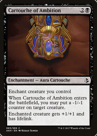 Cartouche of Ambition [Amonkhet] | Exor Games New Glasgow