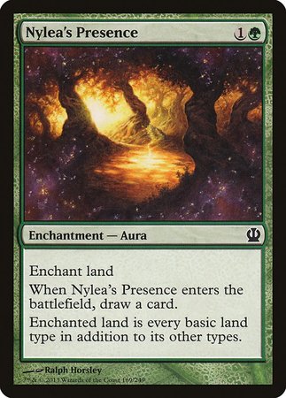 Nylea's Presence [Theros] | Exor Games New Glasgow