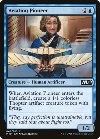 Aviation Pioneer [Core Set 2019] | Exor Games New Glasgow