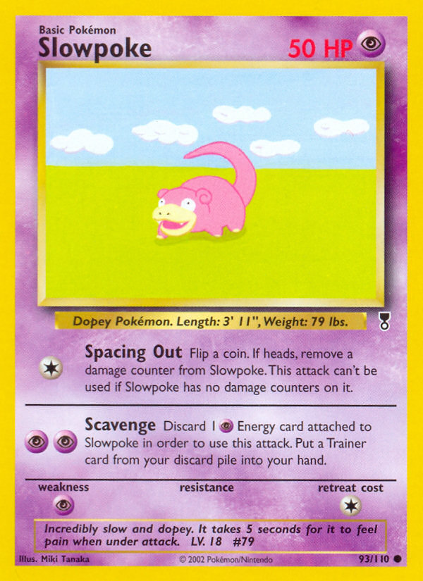 Slowpoke (93/110) [Legendary Collection] | Exor Games New Glasgow