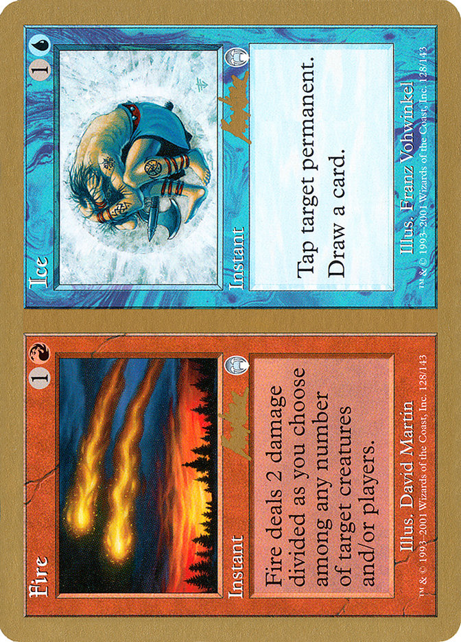 Fire // Ice (Brian Kibler) [World Championship Decks 2002] | Exor Games New Glasgow