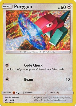 Porygon (12/12) [McDonald's Promos: 2018 Collection] | Exor Games New Glasgow