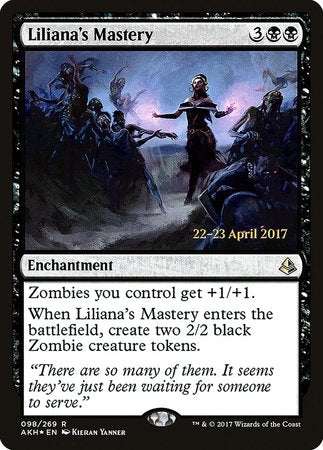 Liliana's Mastery [Amonkhet Promos] | Exor Games New Glasgow