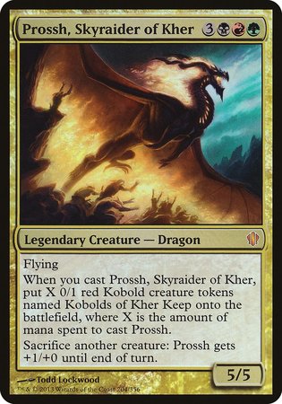 Prossh, Skyraider of Kher (Commander 2013) [Commander 2013 Oversized] | Exor Games New Glasgow