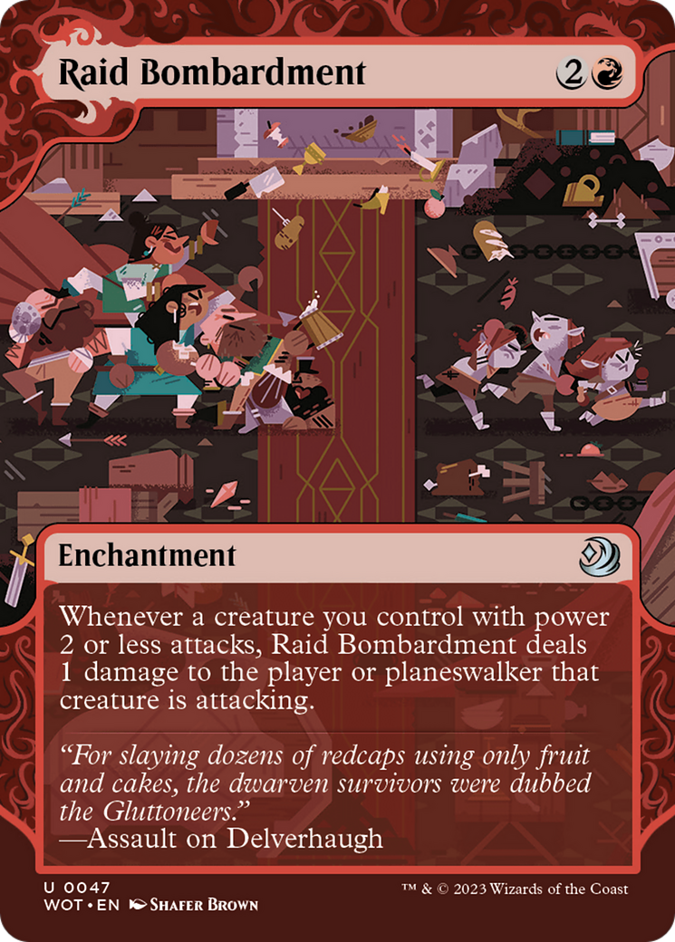 Raid Bombardment [Wilds of Eldraine: Enchanting Tales] | Exor Games New Glasgow