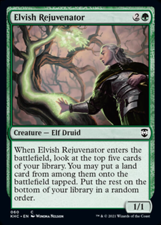 Elvish Rejuvenator [Kaldheim Commander] | Exor Games New Glasgow