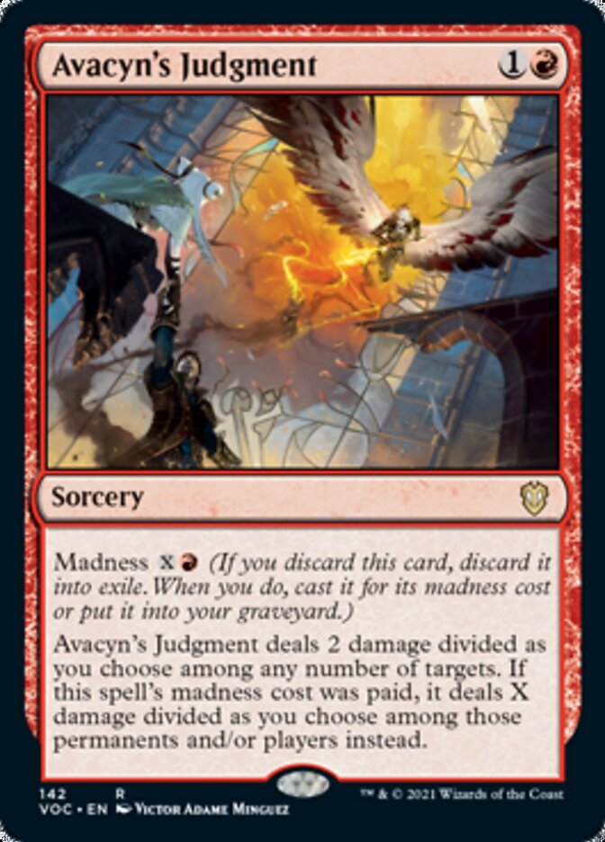 Avacyn's Judgment [Innistrad: Crimson Vow Commander] | Exor Games New Glasgow