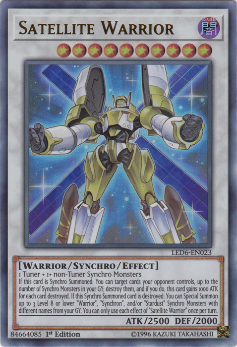 Satellite Warrior [LED6-EN023] Ultra Rare | Exor Games New Glasgow