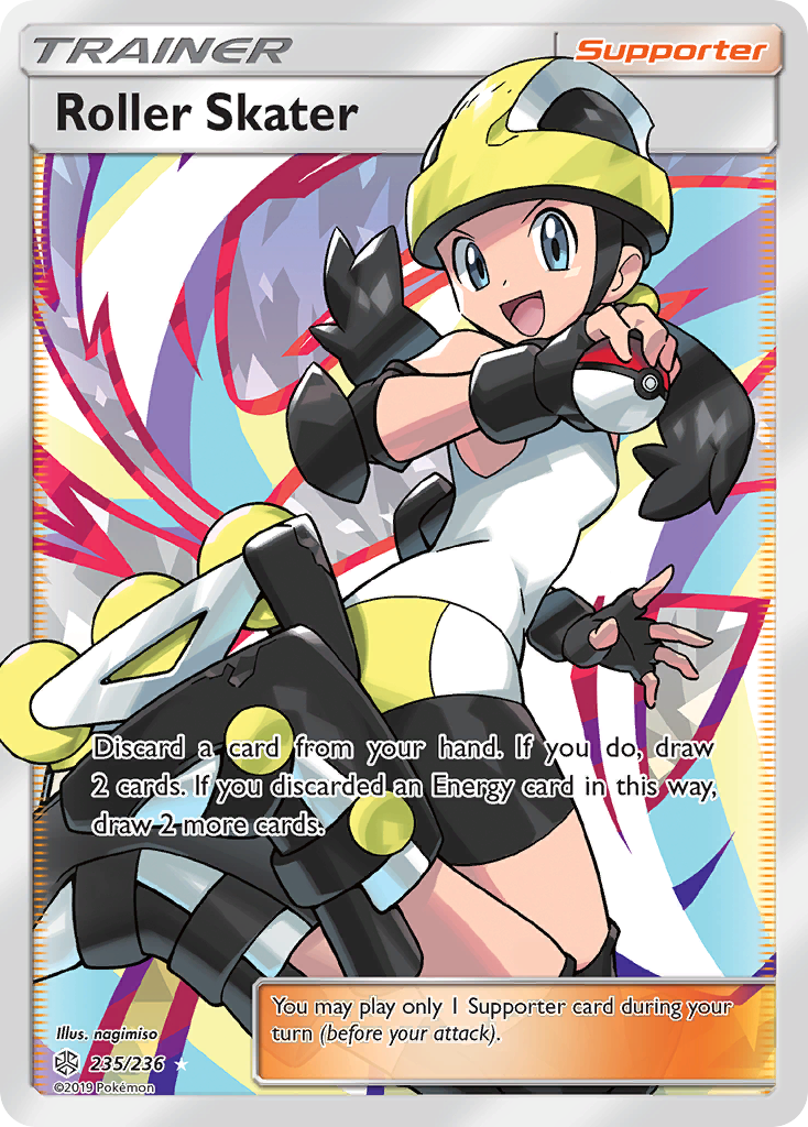 Roller Skater (235/236) [Sun & Moon: Cosmic Eclipse] | Exor Games New Glasgow