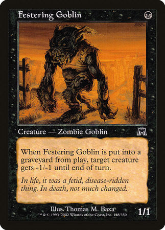 Festering Goblin [Onslaught] | Exor Games New Glasgow