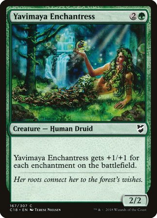 Yavimaya Enchantress [Commander 2018] | Exor Games New Glasgow