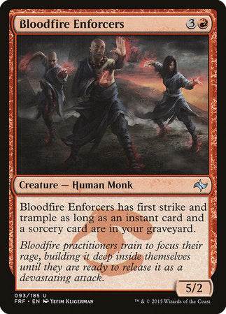 Bloodfire Enforcers [Fate Reforged] | Exor Games New Glasgow
