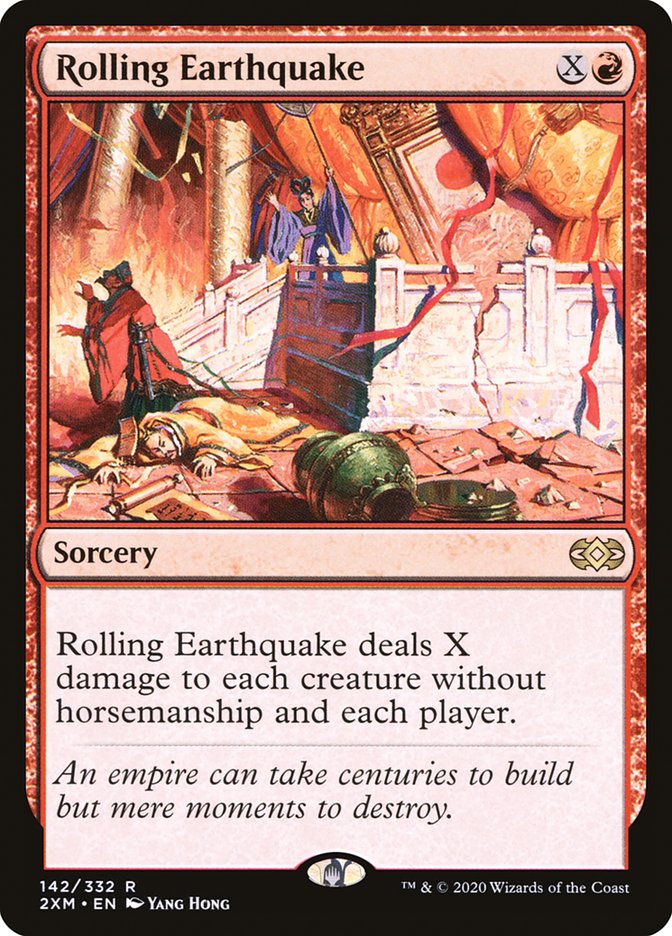 Rolling Earthquake [Double Masters] | Exor Games New Glasgow