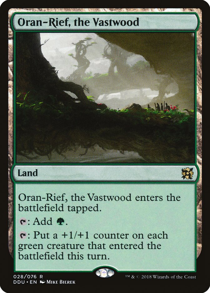 Oran-Rief, the Vastwood [Duel Decks: Elves vs. Inventors] | Exor Games New Glasgow