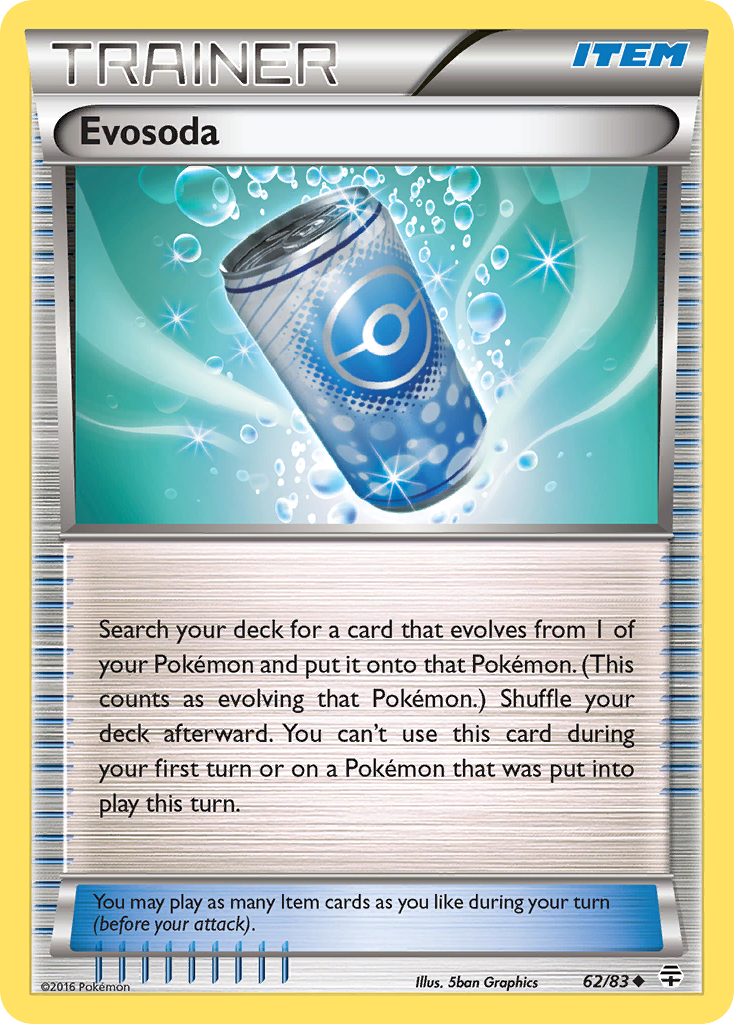 Evosoda (62/83) [XY: Generations] | Exor Games New Glasgow