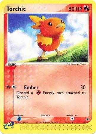 Torchic (017) (Non-Holo) [Nintendo: Black Star Promos] | Exor Games New Glasgow