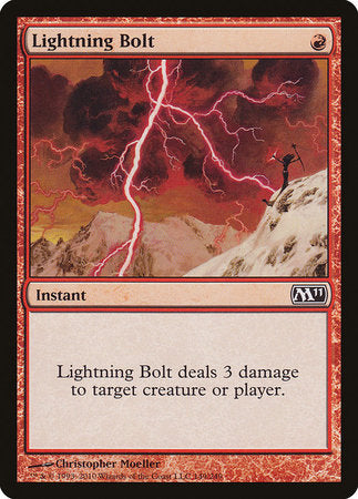 Lightning Bolt [Magic 2011] | Exor Games New Glasgow