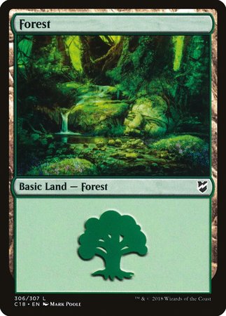 Forest (306) [Commander 2018] | Exor Games New Glasgow