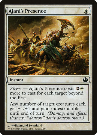 Ajani's Presence [Journey into Nyx] | Exor Games New Glasgow