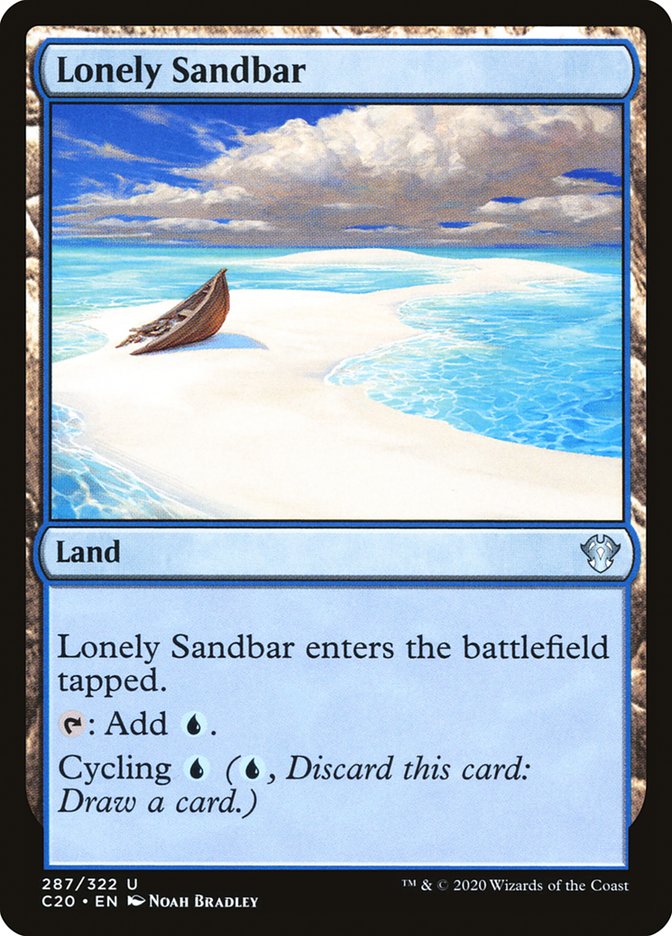 Lonely Sandbar [Commander 2020] | Exor Games New Glasgow