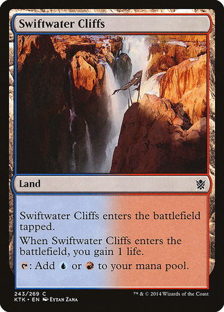Swiftwater Cliffs [Khans of Tarkir] | Exor Games New Glasgow