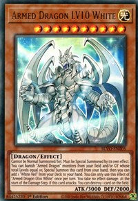 Armed Dragon LV10 White [BLVO-EN005] Ultra Rare | Exor Games New Glasgow