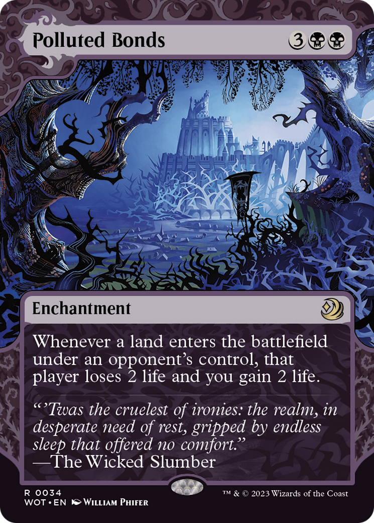 Polluted Bonds [Wilds of Eldraine: Enchanting Tales] | Exor Games New Glasgow