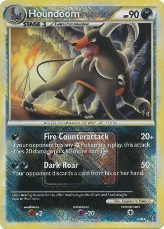 Houndoom (5/90) (League Promo) [HeartGold & SoulSilver: Undaunted] | Exor Games New Glasgow