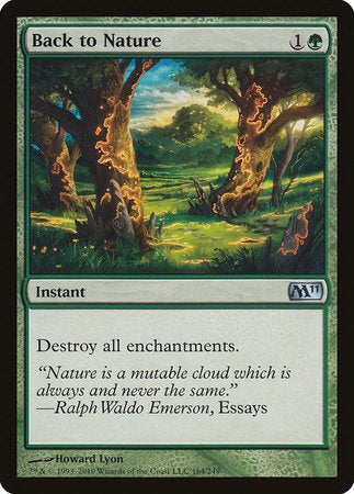 Back to Nature [Magic 2011] | Exor Games New Glasgow