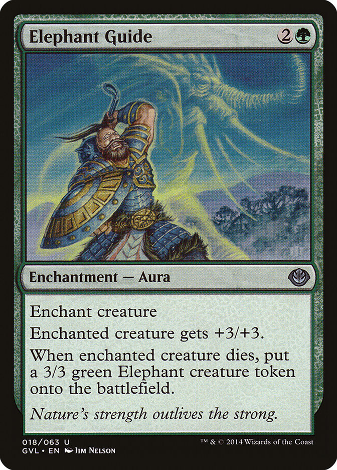 Elephant Guide (Garruk vs. Liliana) [Duel Decks Anthology] | Exor Games New Glasgow