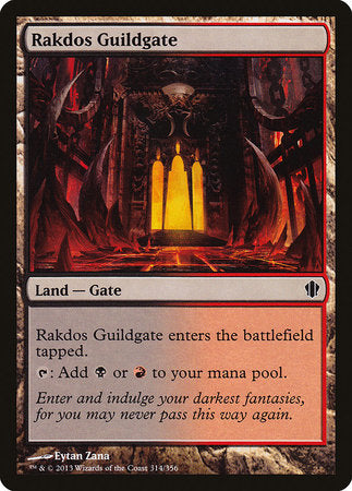 Rakdos Guildgate [Commander 2013] | Exor Games New Glasgow