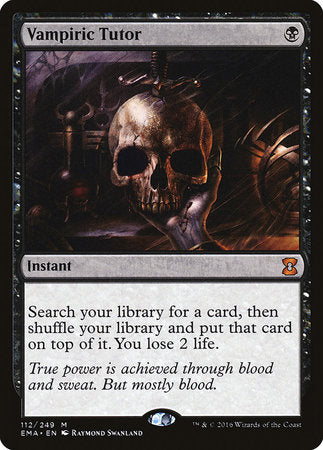 Vampiric Tutor [Eternal Masters] | Exor Games New Glasgow