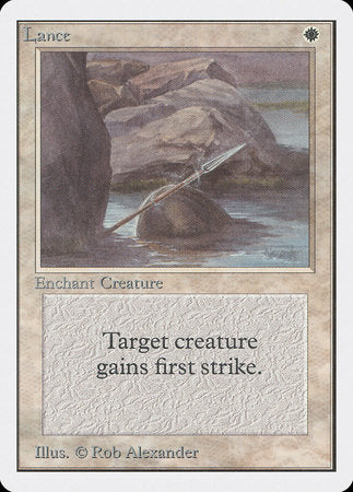 Lance [Unlimited Edition] | Exor Games New Glasgow