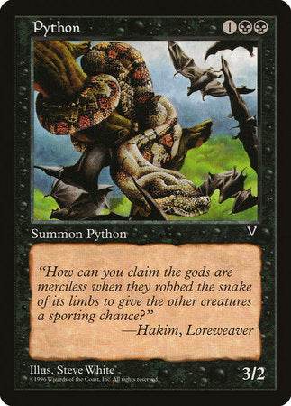 Python [Visions] | Exor Games New Glasgow